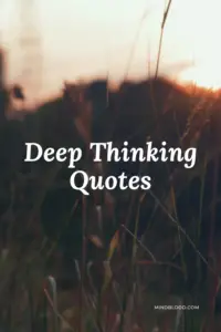 Deep Thinking Quotes 27 Best Quotes On Wisdom, Life, and Love